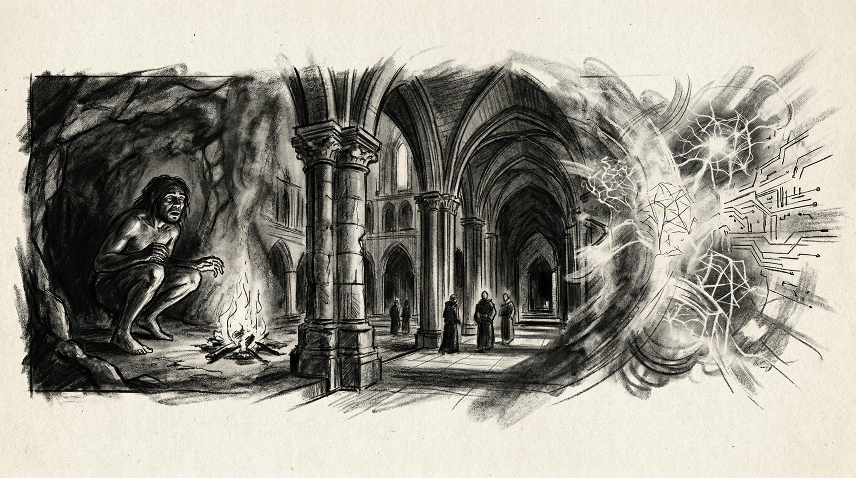 Paleolithic Emotions, Medieval Institutions, and Godlike Technology